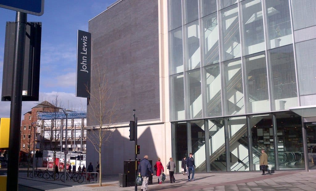 John Lewis, Exeter Minsterstone