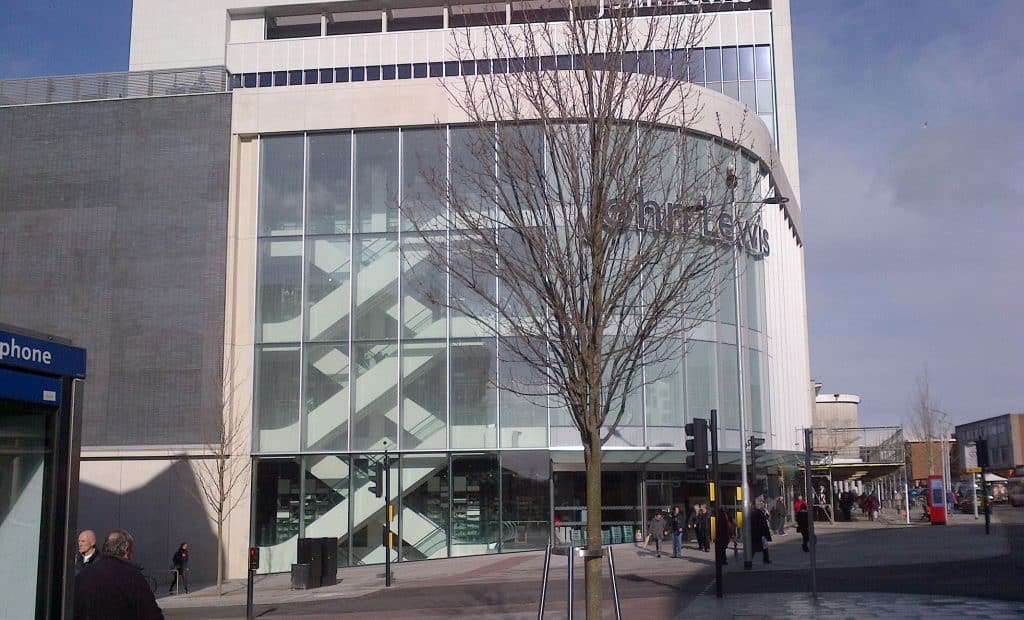 John Lewis, Exeter Minsterstone