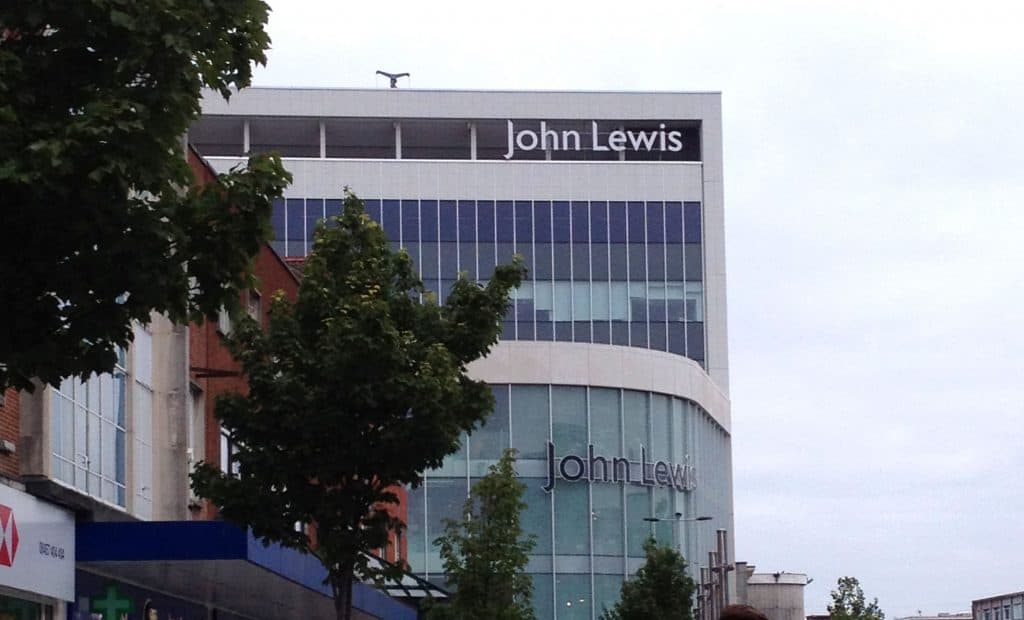 John Lewis, Exeter Minsterstone